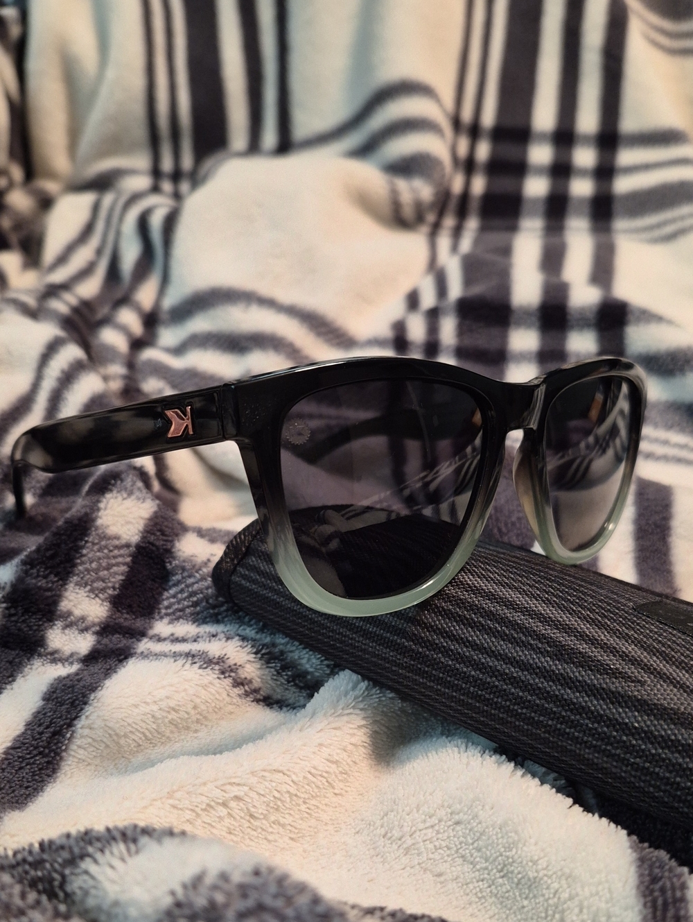 Knockaround Premiums Sunglasses In Black Mist